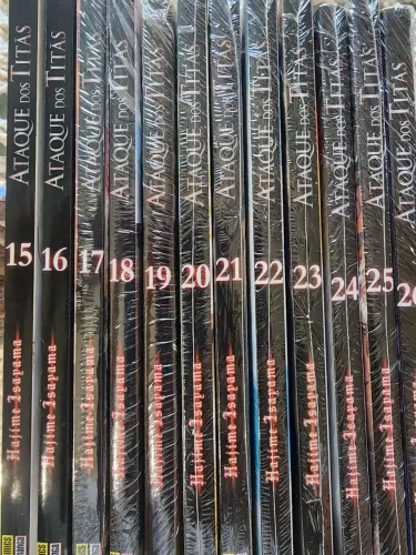 Mangá attack on titan (shingeki no kyojin) volumes 15-26