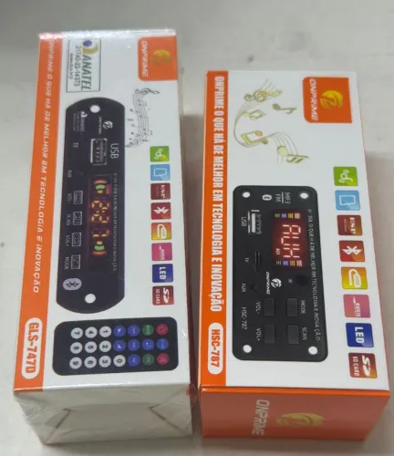 Plaquinha de som Bluetooth decodificadora