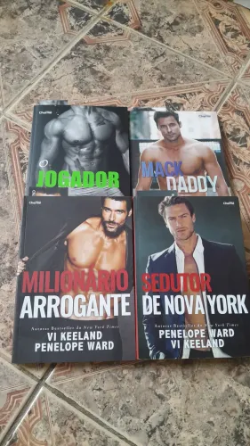 Livros +18 das autoras Vi Keeland e Penelope Ward