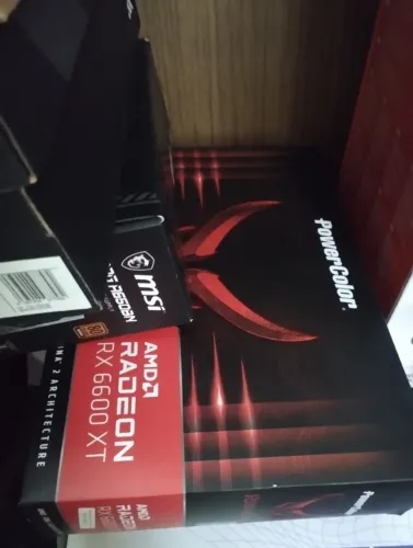 Placa de vídeo Power Collor  RX6600XT Red Devil 8GB 