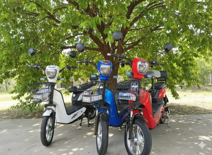 Bicicleta elétrica 500 watts de potência aro 16 modelo 2026