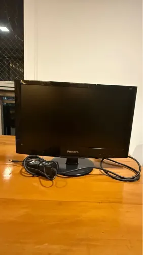 Monitor Philips Led 19polegqdas modelo 19IEL Lcd saida serial