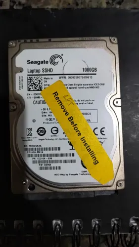 HD 1TB Seagate Híbrido (Cache SSD) - Ideal para PS4 e Notebook