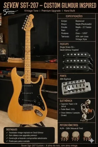 Guitarra Seven SGT 207