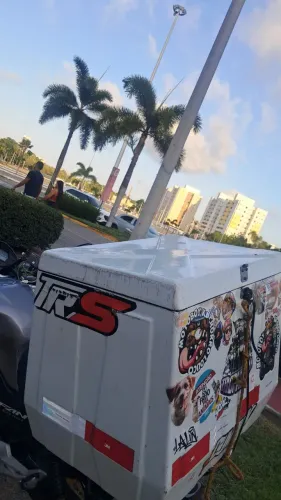 Bau para moto 
