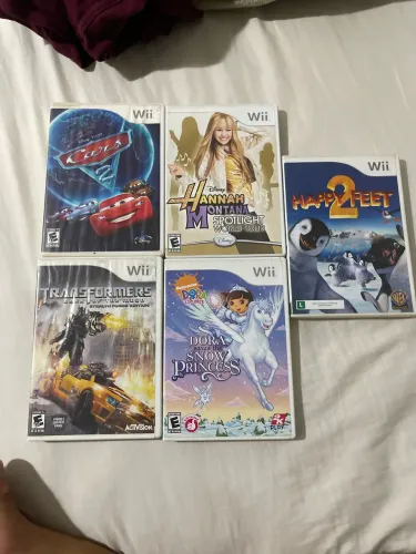 Lote jogos Wii 