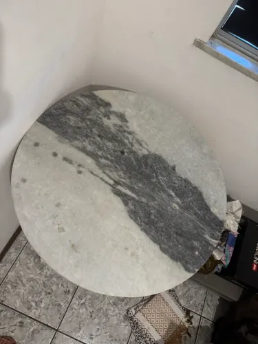 Mesa mármore (sem cadeira)