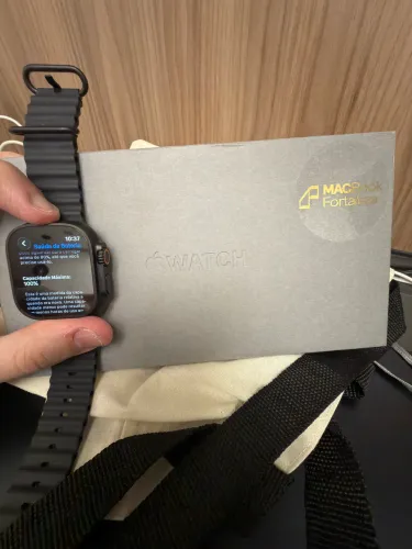 APPLE WATCH ULTRA 3 BLACK TITANIUM - 1MESES DE USO - IMPECÁVEL / CAIXA COMPLETA ?