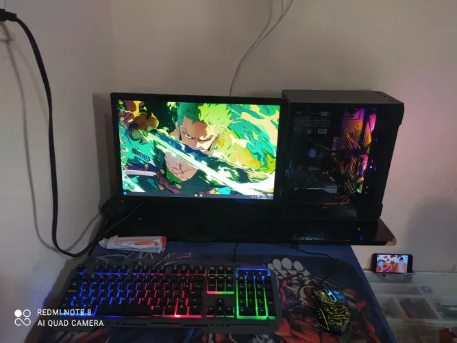 Pc i5 gabinete gamer mini completo