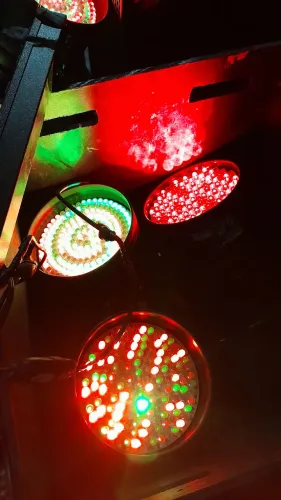Iluminação canhão de luz 64 leds