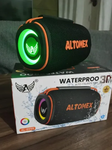 Caixa de som portátil altomex 30w ótima qualidade de som