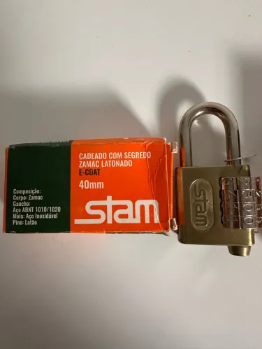 Cadeado com segredo stan 40 MM