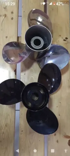 helice inox motor de popa todos semi novas surfski