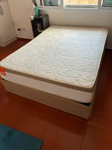 Colchão de casal + capa + box