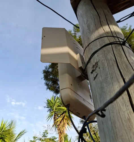 Modem aquário rural cpe 4000 pra sair logo