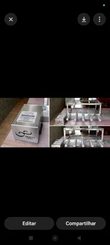 Motor e suporte rotatório para churrasqueira