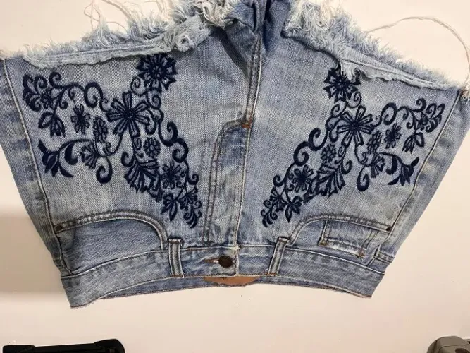 Short Jeans Bordado - Dress To