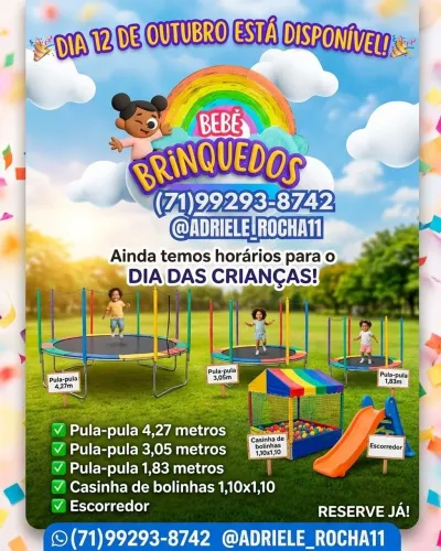 Disponível para o dia 12/10