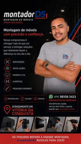 Montador de móveis em Vitória da Conquista