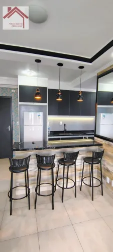 Apartamento em Alpha Club, 2 Quartos, 57m² à 5 min do Campoim