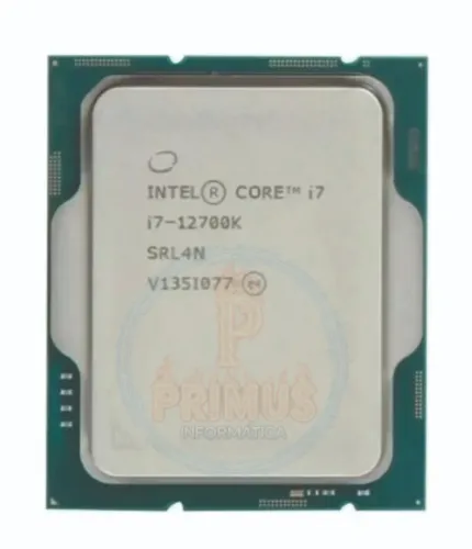 Processador Core i7 12700K 5.00Ghz LGA 1700 Sem Coler
