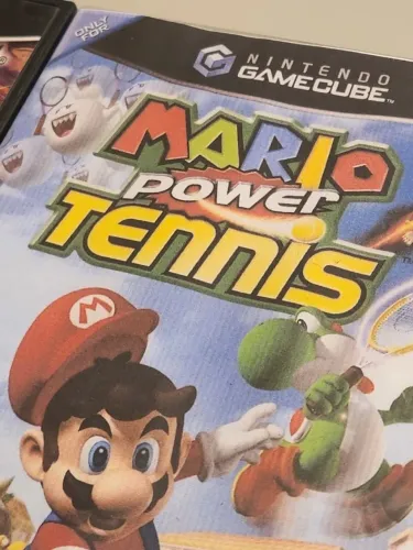 Mario Power Tennis - Gamecube (mídia física)