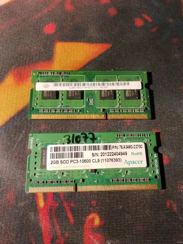 Memoria Notebook 2gb Ddr3 Pc3-10600 1333mhz
