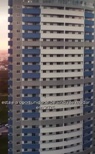 Apartamentos em Ponta Negra - 2 e 3/4 Suíte - 68m²/78m² - Entrada parcelada em até 120x -