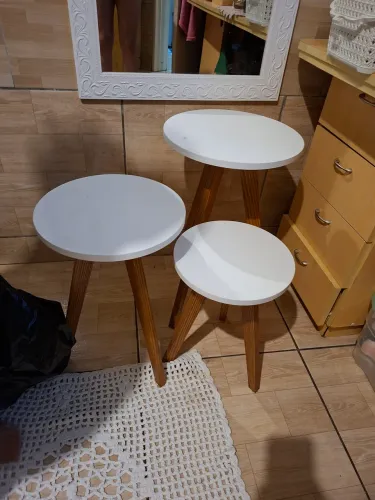 3 mesinhas novas