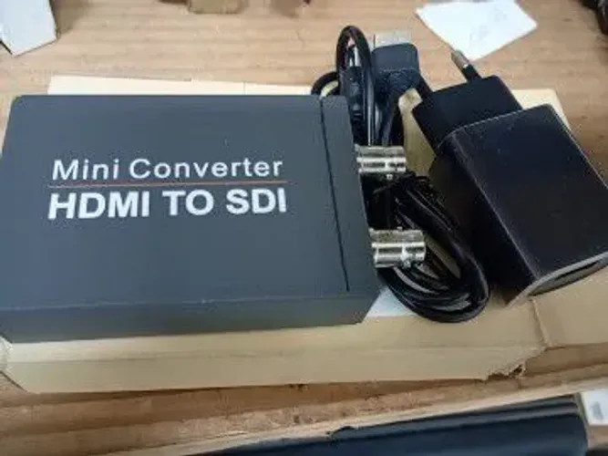 Conversor HDMI para SDI. O conversor das emissoras de Tv.