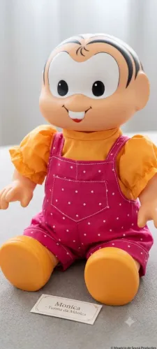 Boneca grow dancinha monica toca música
