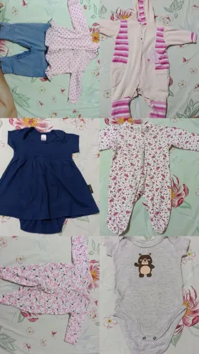 Vendo Lote de Roupinhas de bebê menina