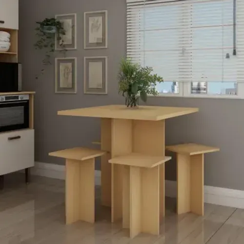 Mesa Dakar com 4 banquetas