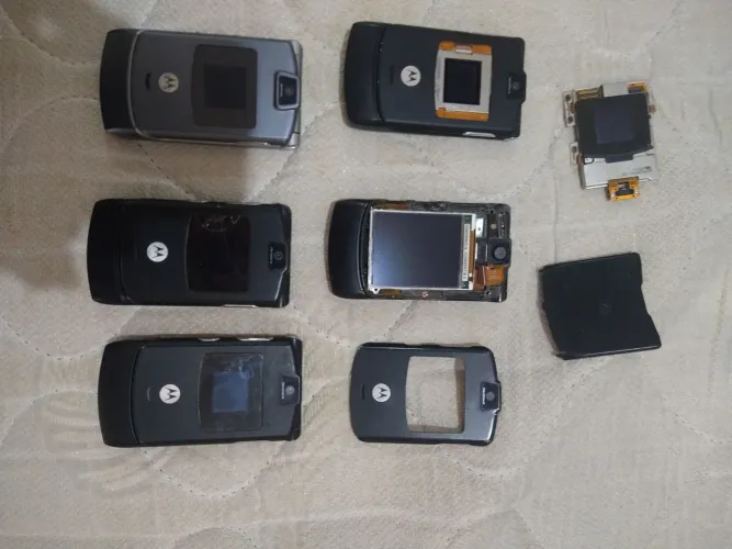Lote Celular Motorola V3 Original - Retirar Peças