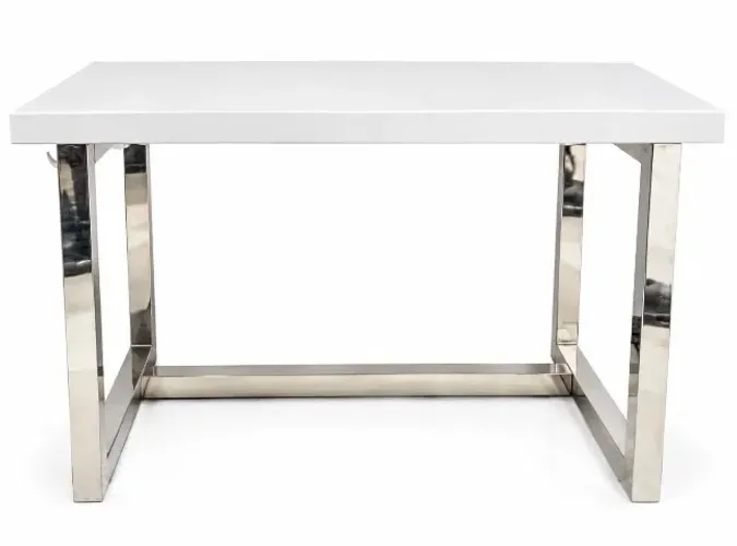 Mesa de Escritório em Aço Inox