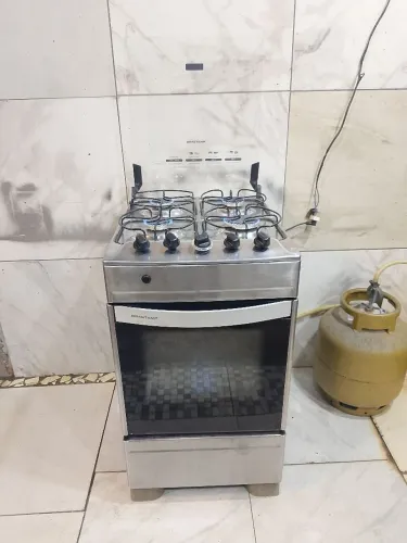 Fogão Brastemp Acendimento Automático Luz no Forno INOX ?