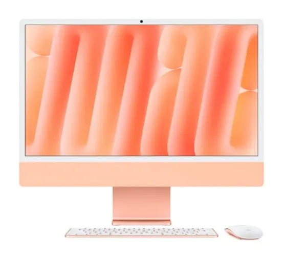 iMac Apple M4 16Gb/256Gb 8-core LARANJA - Novo/Lacrado