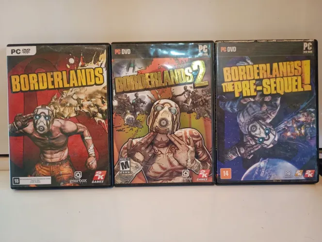 3 JOGOS PC BORDERLANDS