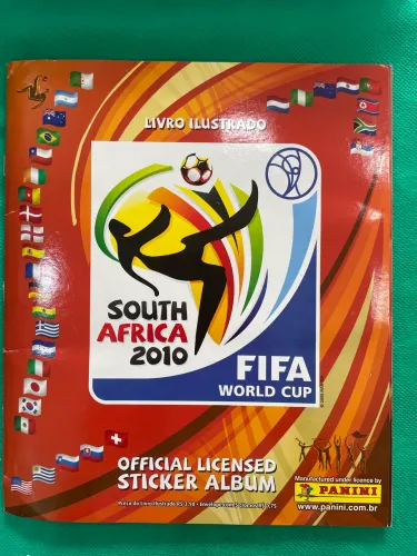 Álbum Completo Copa do Mundo 2010 (Panini) - protegido no plástico
