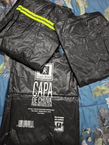 Capa de chuva para motoboy 