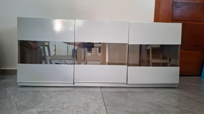 Armário Aéreo Branco 3 portas