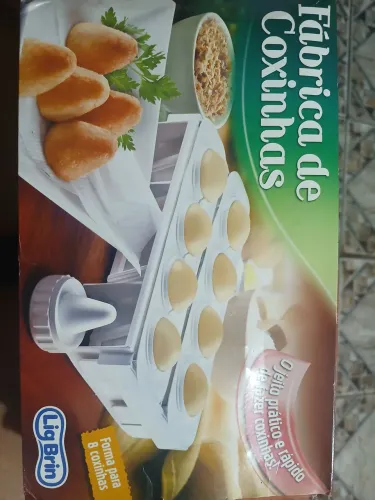 Forma para 8 coxinhas