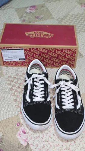 Vans Old Skool Black White - Original (Tam. 45)