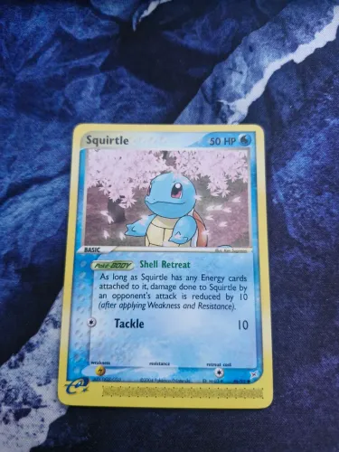 Carta Pokémon Squirtle antiga SP