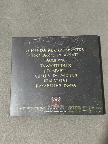 CD Seminovo Miasthenia - Supremacia Ancestral | Pagan/Black Metal Colecionável