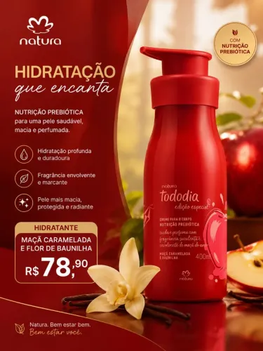 Hidratante maçã caramelada