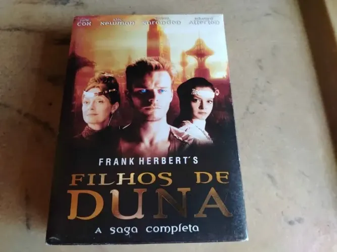 Filhos de Duna A Saga Completa Dvd Box Triplo Filmes Dublados
