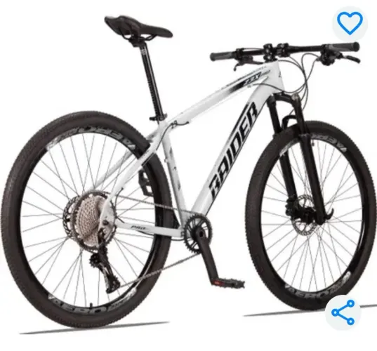 Bicicleta 17 Raider Z3X pro 12V freio Hidráulico Suspensão com trava no Guidão.(Cor Preta