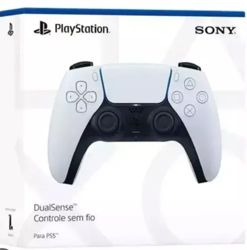 Controle ps5 branco novo na caixa 
