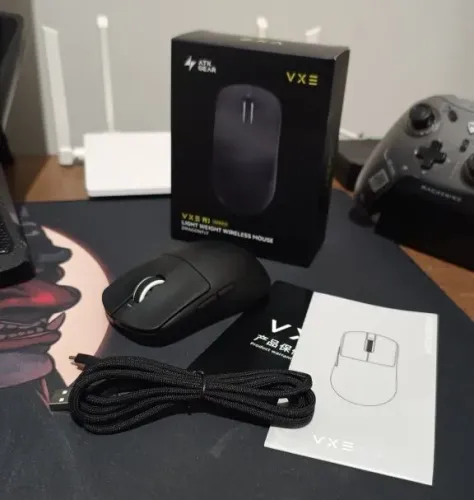 Mouse Sem Fio VXE R1 S para PC e Notebook Novo Lacrado